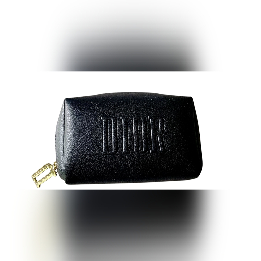 Dior Black Mini Bag with Embossed Leather Design